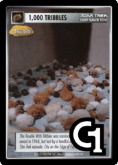 1,000 Tribbles - Discard (Blue)